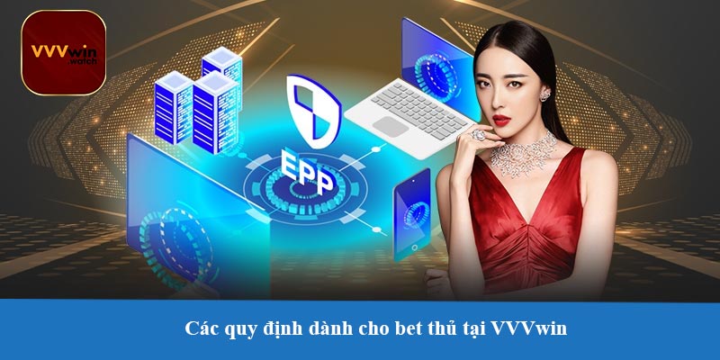 Các quy định dành cho bet thủ tại VVVwin
